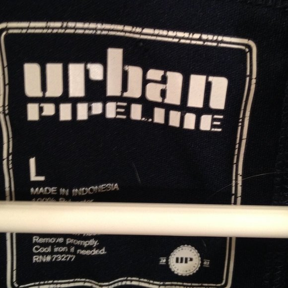 Urban Pipeline Boy's L Blue Quarter Zip Sweatshirt Top - Picture 5 of 5